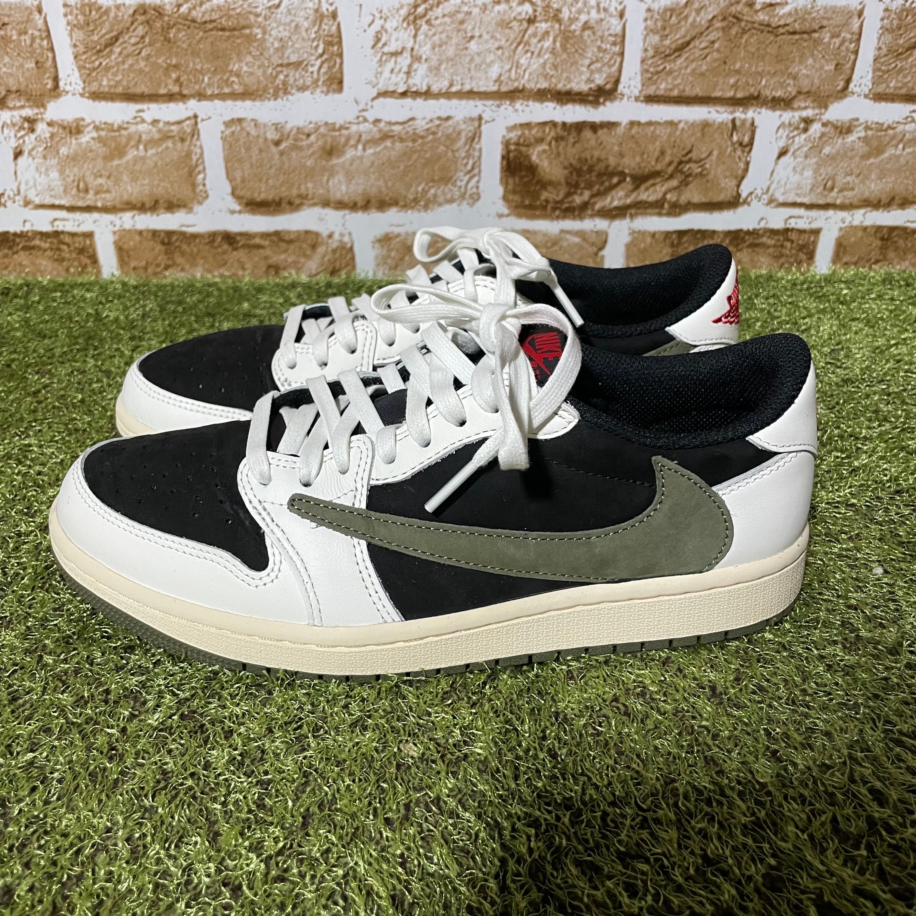 Travis Scott × Nike Women's Air Jordan 1 Low OG "Medium Olive"
