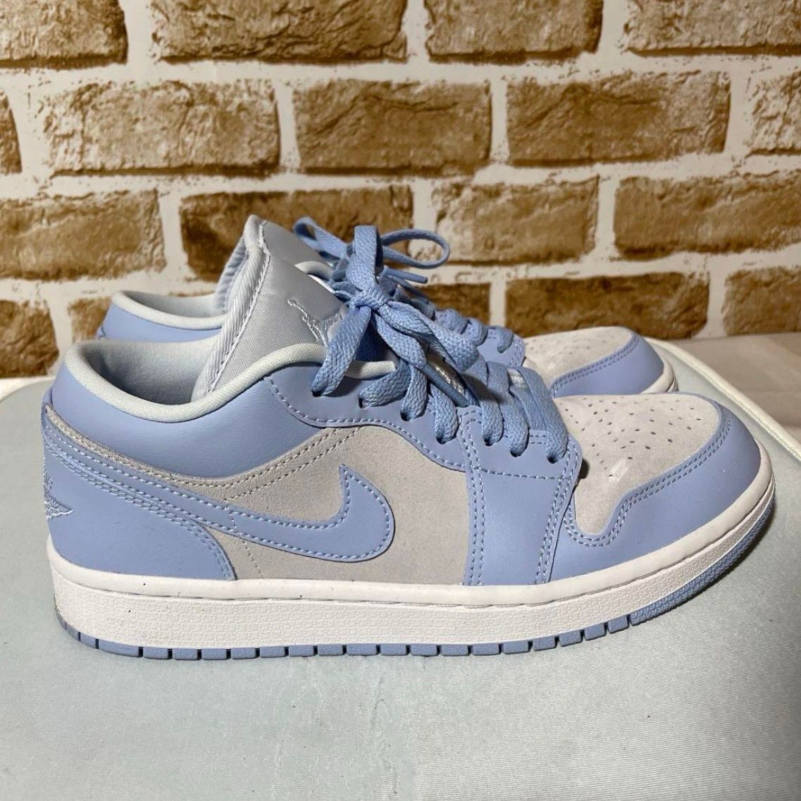 Nike Women's Air Jordan 1 Low "Football Grey/Aluminum/White"