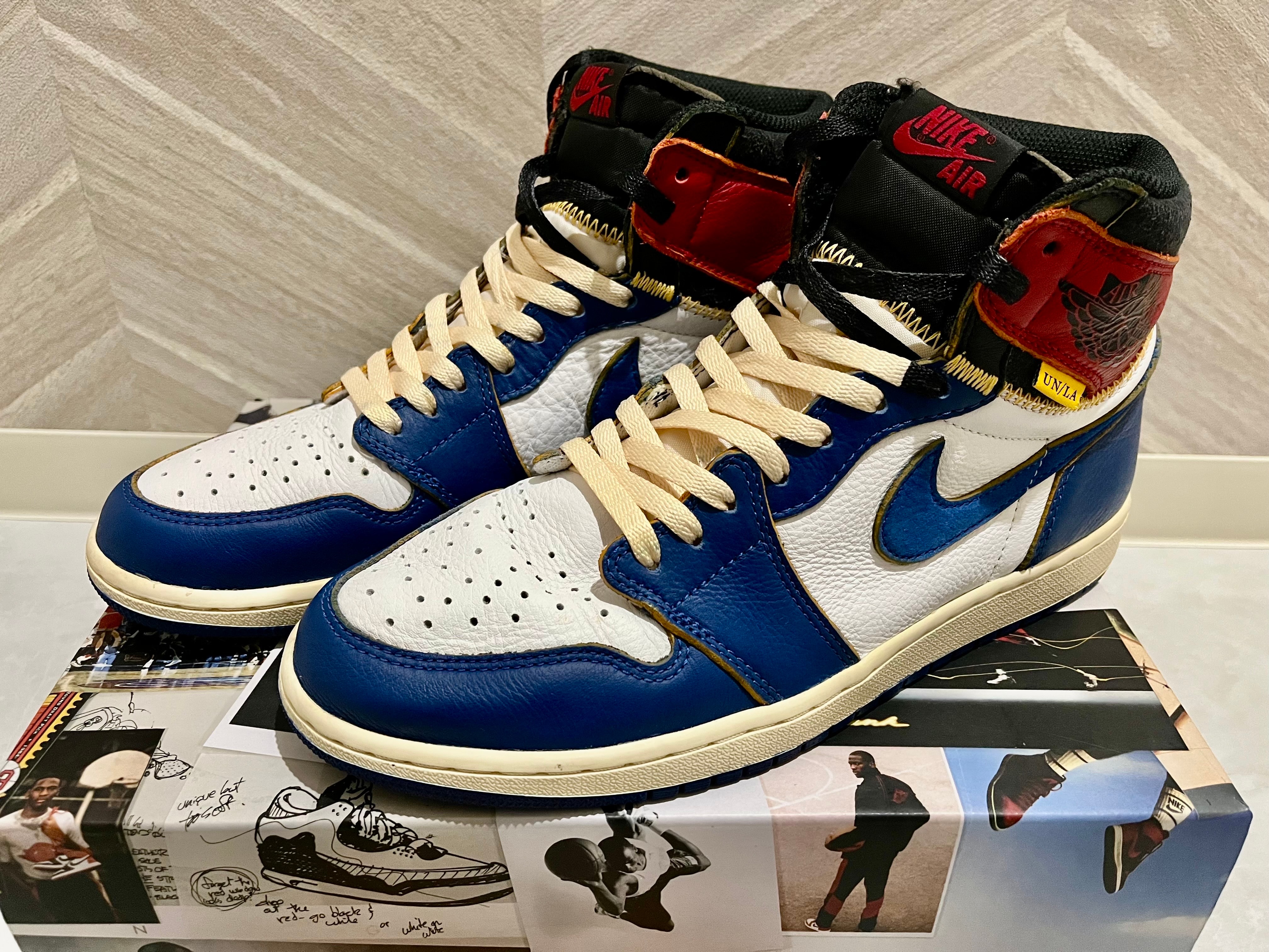 UNION × Nike Air Jordan 1 Retro High OG NRG "Storm Blue/Varsity Red"
