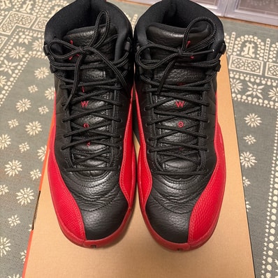 Nike Air Jordan 12 Retro "Flu Game/Black and Varsity Red" (2025)