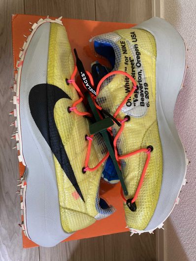 Off-White × Nike Women's Vapor Street "Tour Yellow"