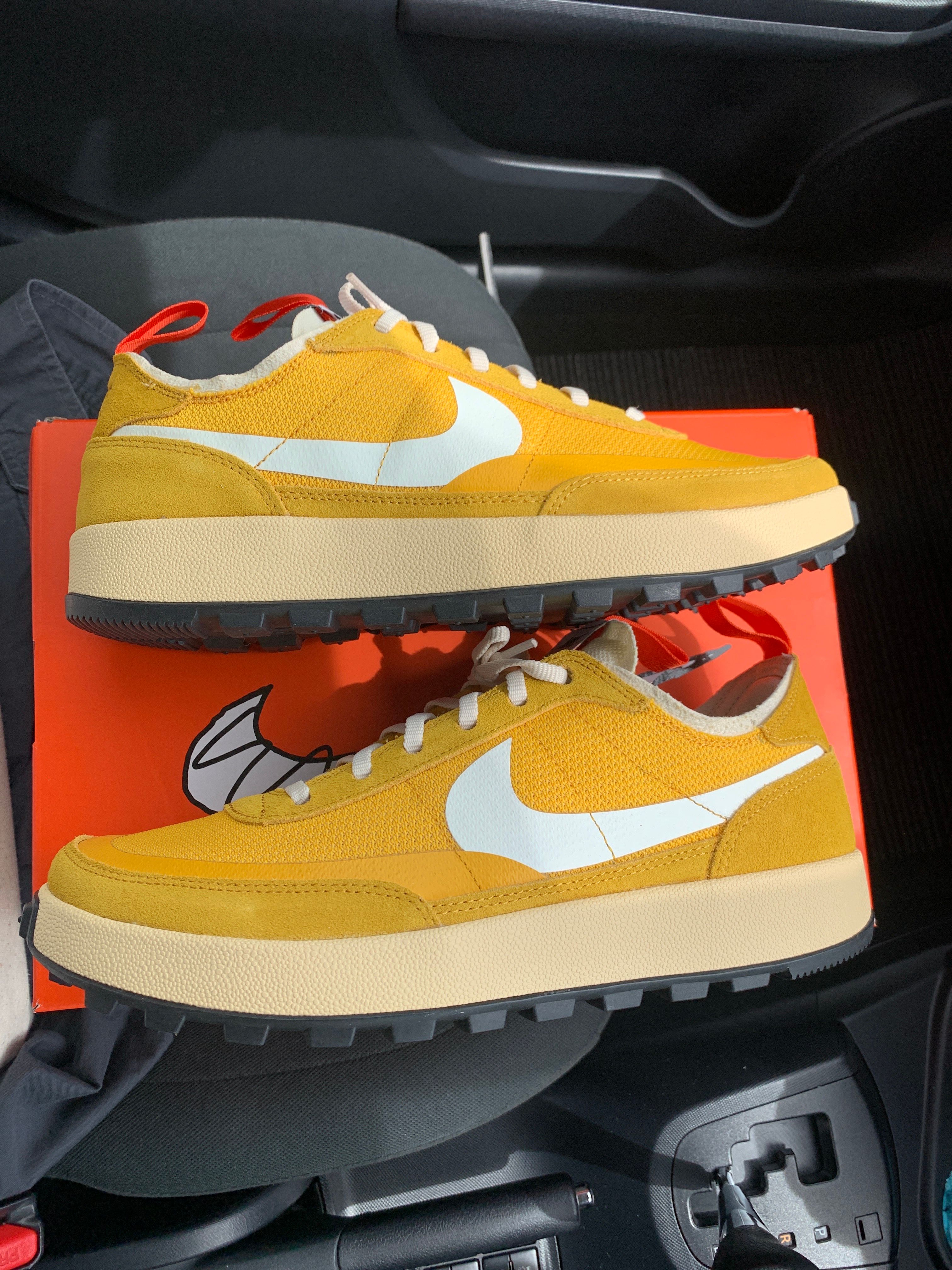 Tom Sachs × NikeCraft Women's General Purpose Shoe "Yellow / Archive"