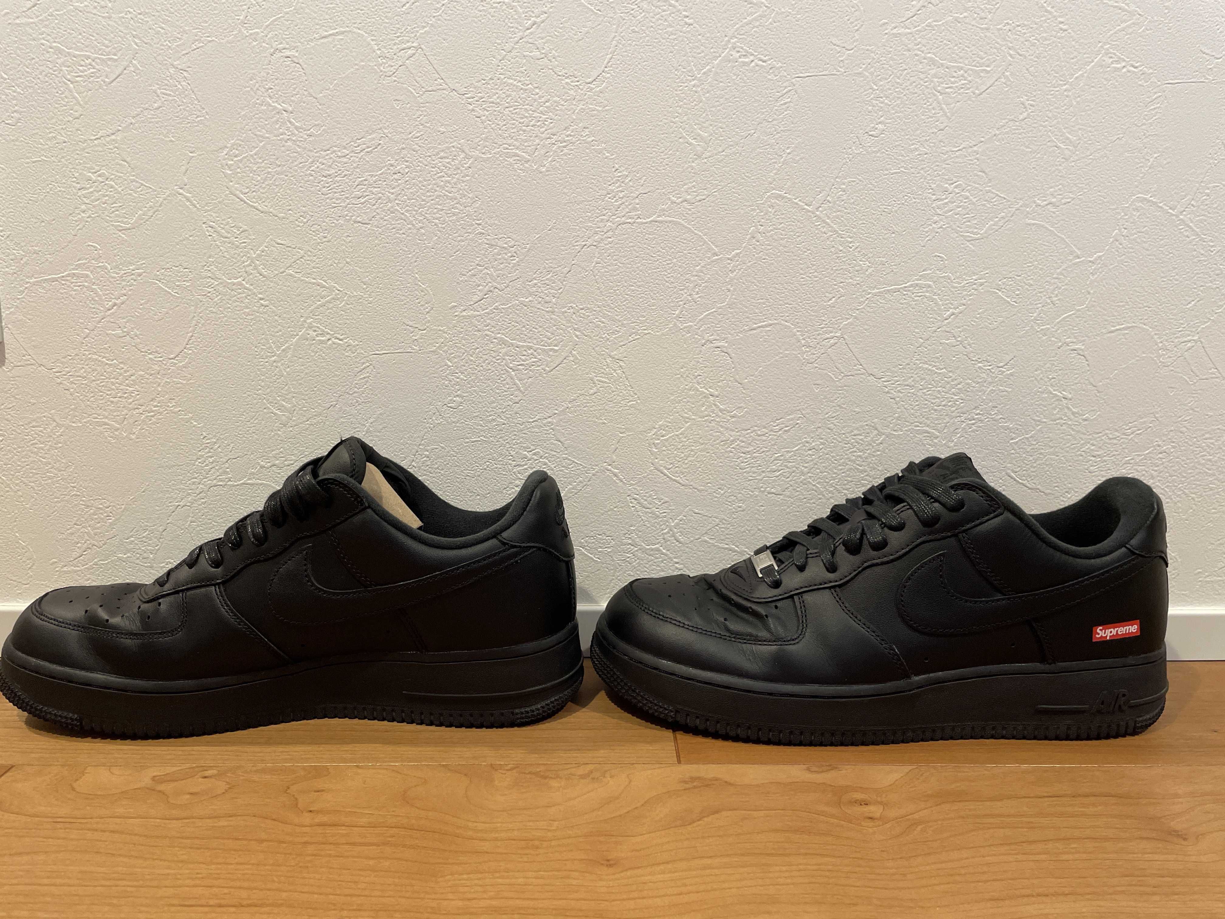 Supreme × Nike Air Force 1 Low "Black"