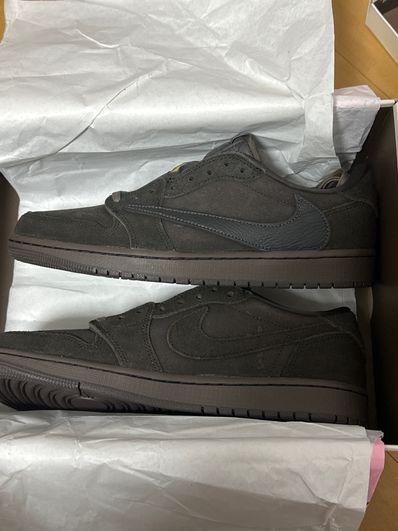 Travis Scott × Nike Air Jordan 1 Low OG SP "Velvet Brown and Dark Mocha"