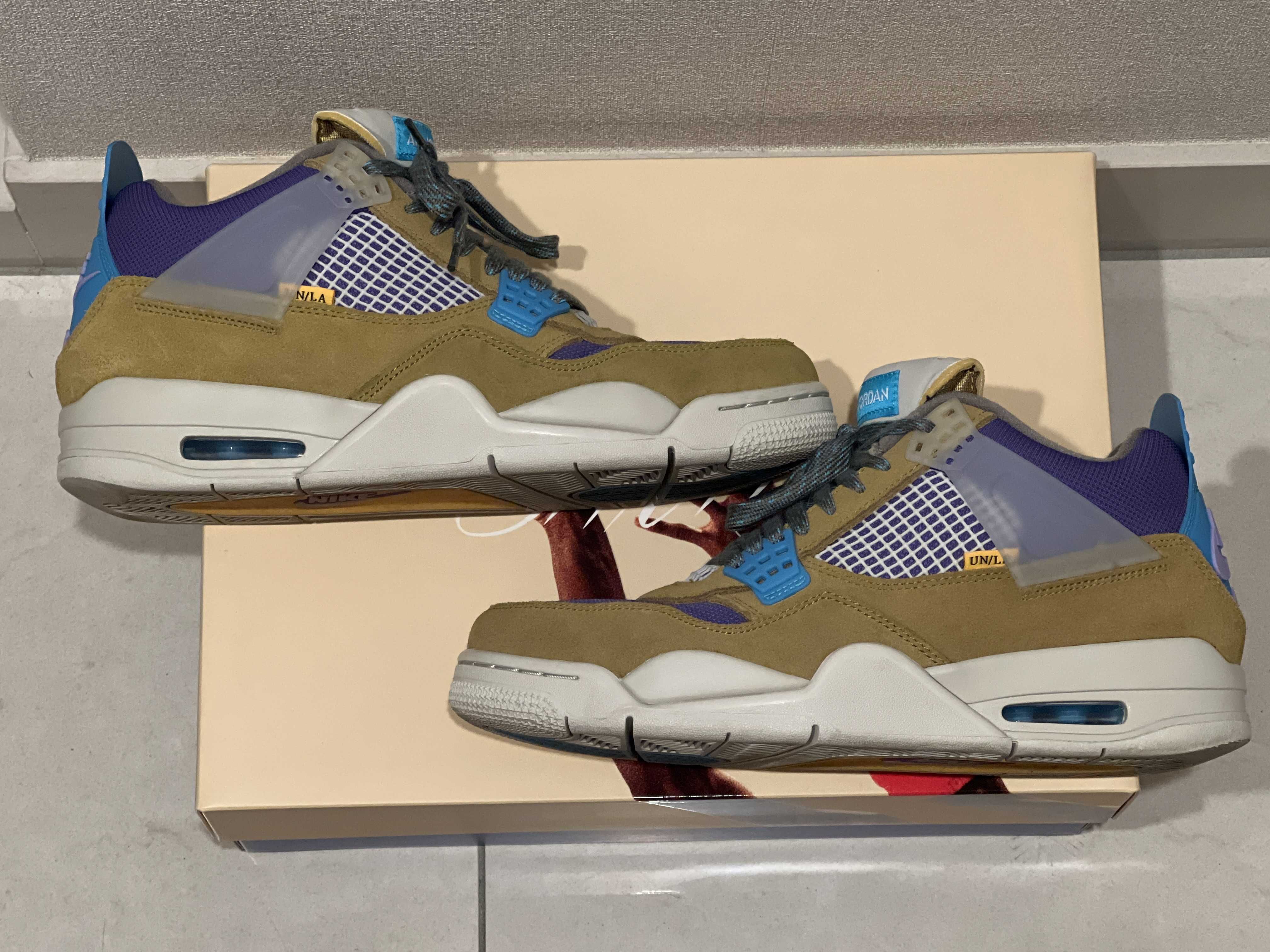 Union × Nike Air Jordan 4 SP "Desert Moss"