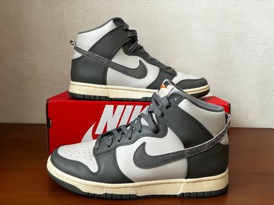 Nike Dunk High Retro SE Vintage "Light Bone and Tumbled Grey"