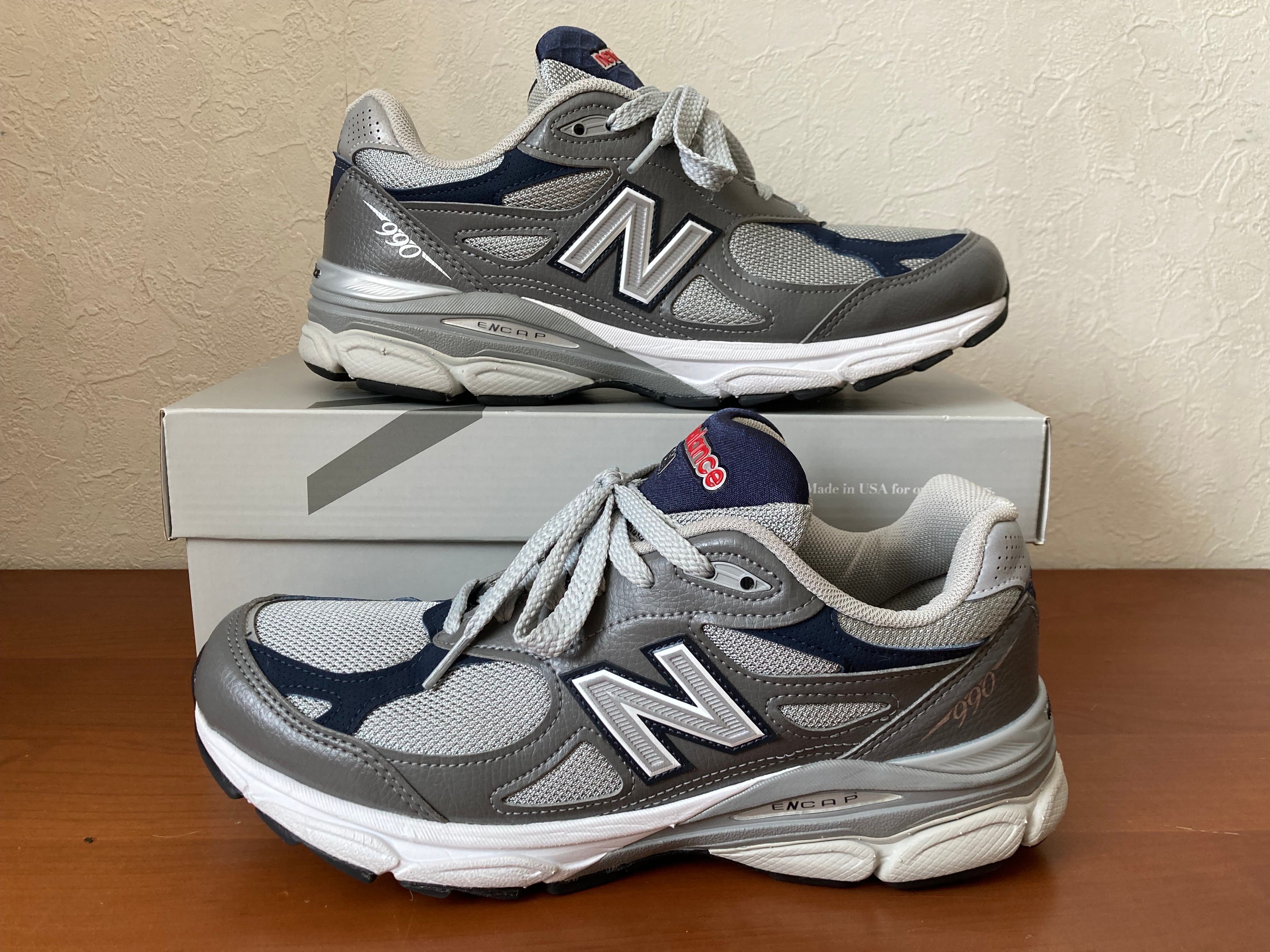 New Balance 990V3 "Gray/Navy"