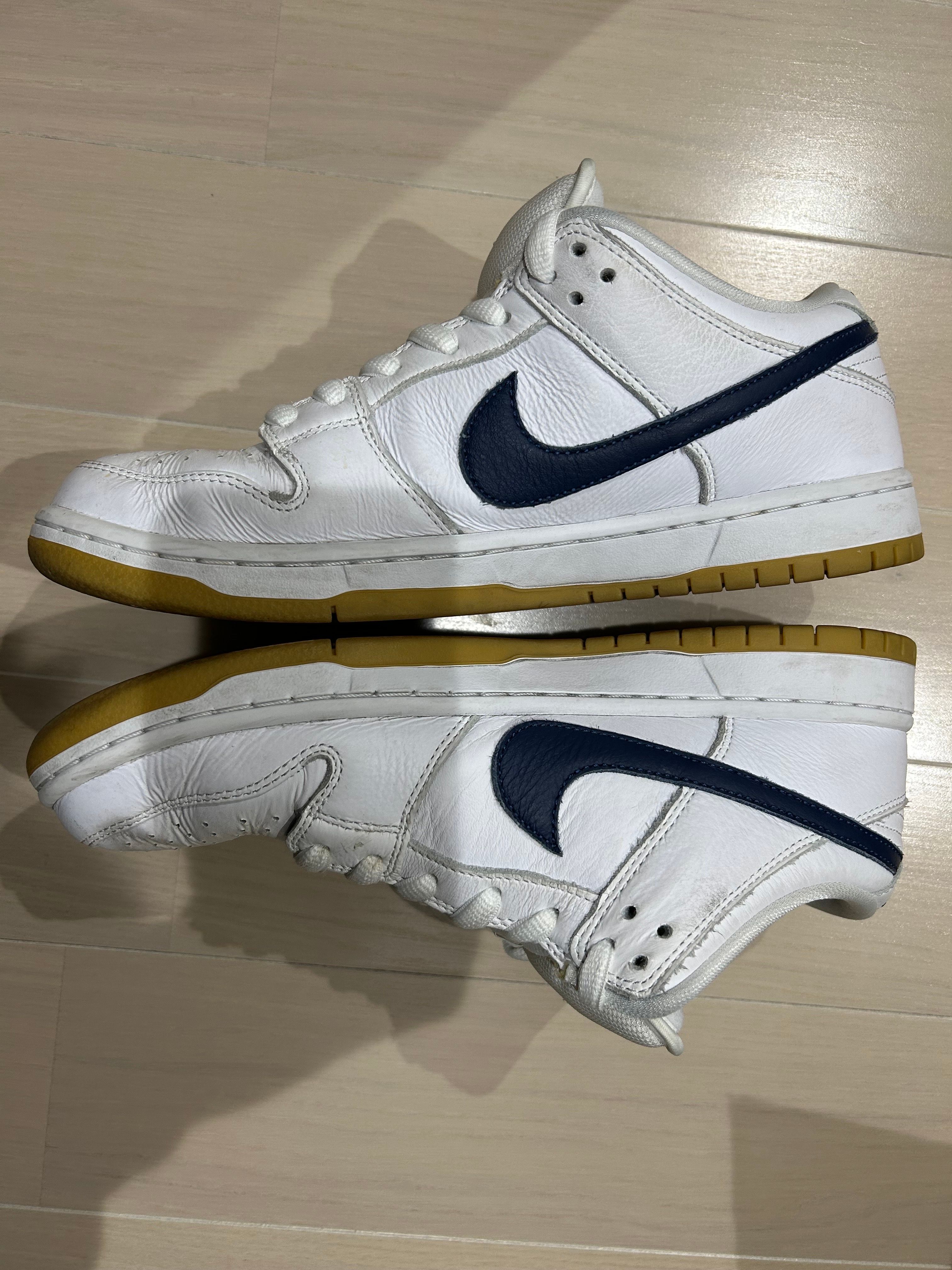 Nike SB Dunk Low "Orange Label White Navy"