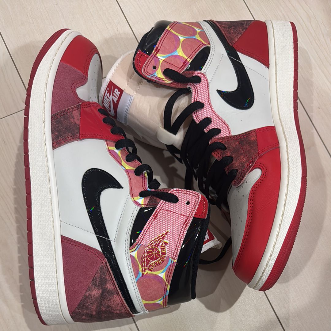 Spider-Man × Nike Air Jordan 1 Retro High OG SP "Spider-Man: Across the Spider-Verse/University Red"