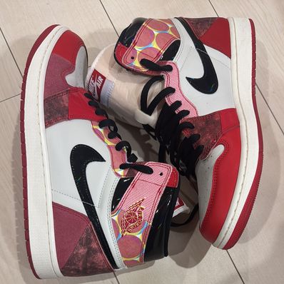 Spider-Man × Nike Air Jordan 1 Retro High OG SP "Spider-Man: Across the Spider-Verse/University Red"