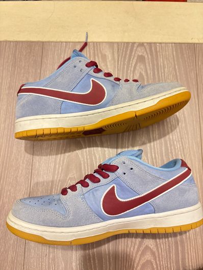 Nike SB Dunk Low Pro "Philadelphia Phillies/Valor Blue and Team Maroon"
