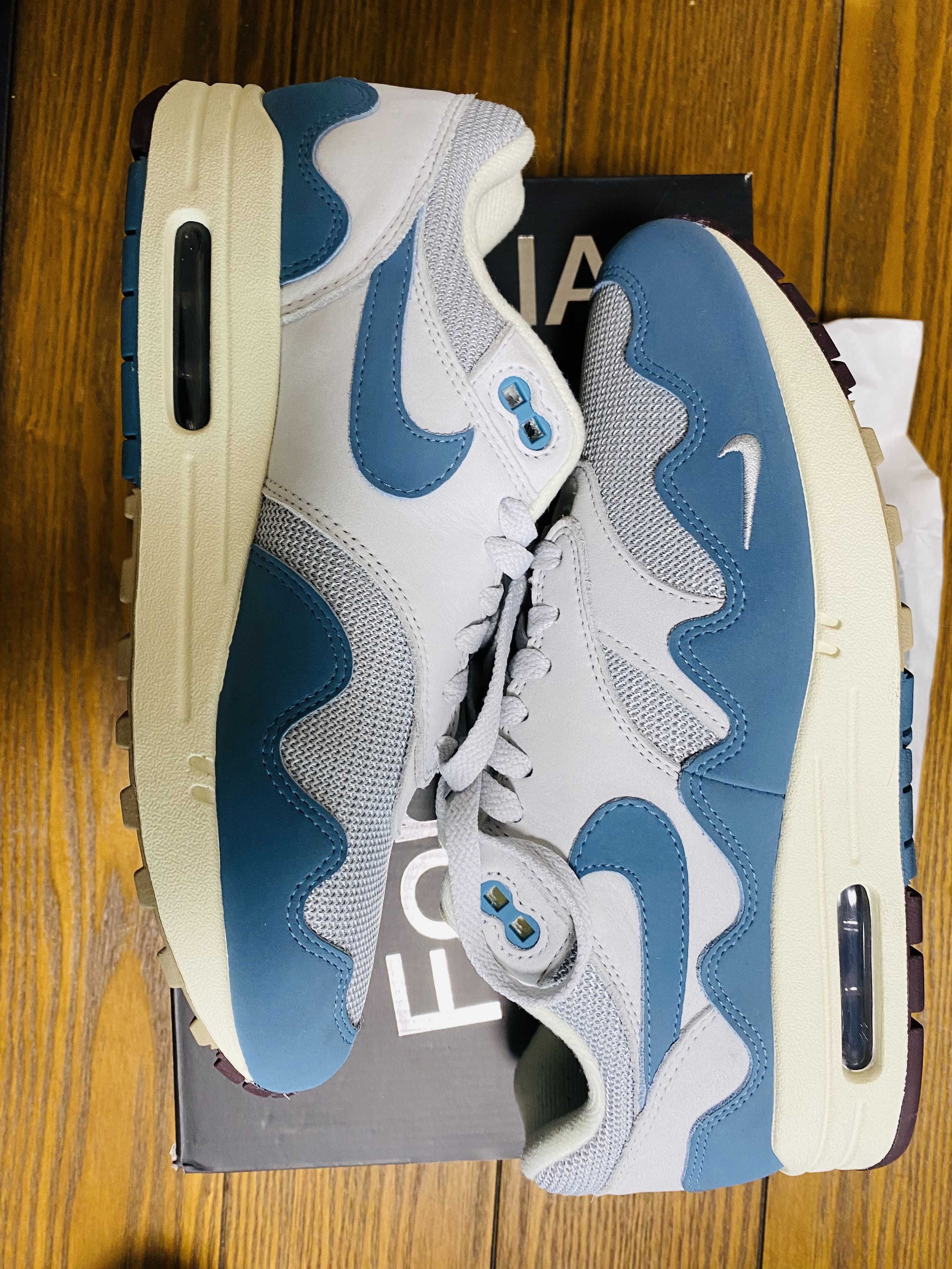 Patta × Nike Air Max 1 "Noise Aqua"