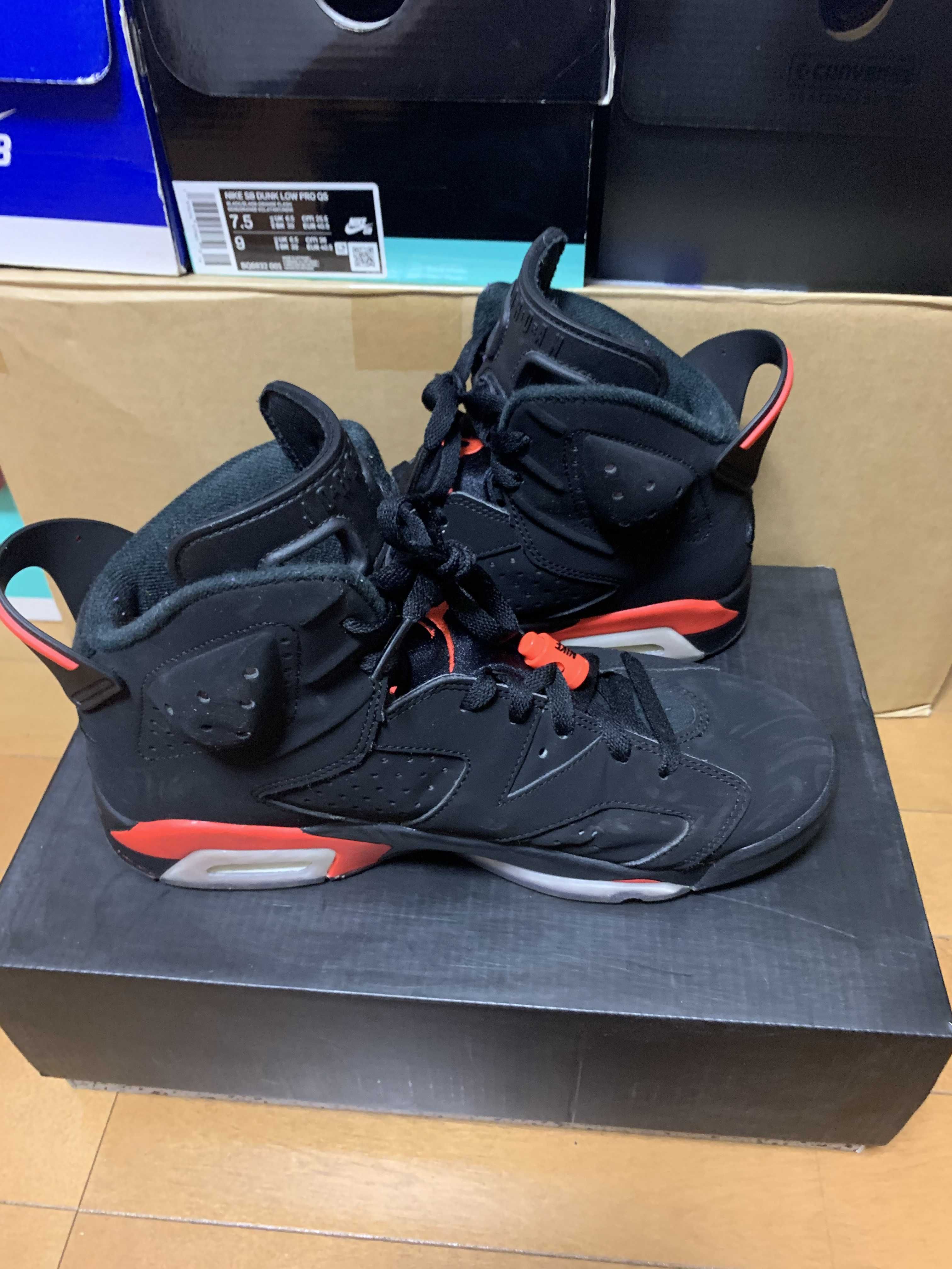 Nike Air Jordan 6 Retro OG "Black/Infrared"