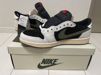 Travis Scott × Nike Women's Air Jordan 1 Low OG "Medium Olive"