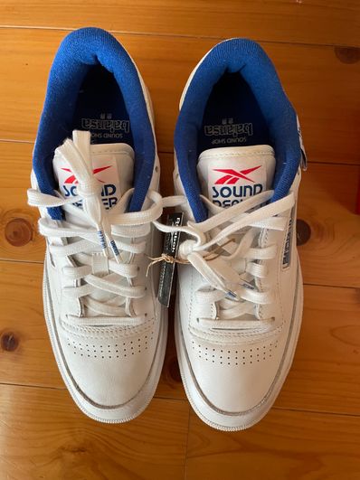 Balansa × Reebok Club C 85 "White/Blue"