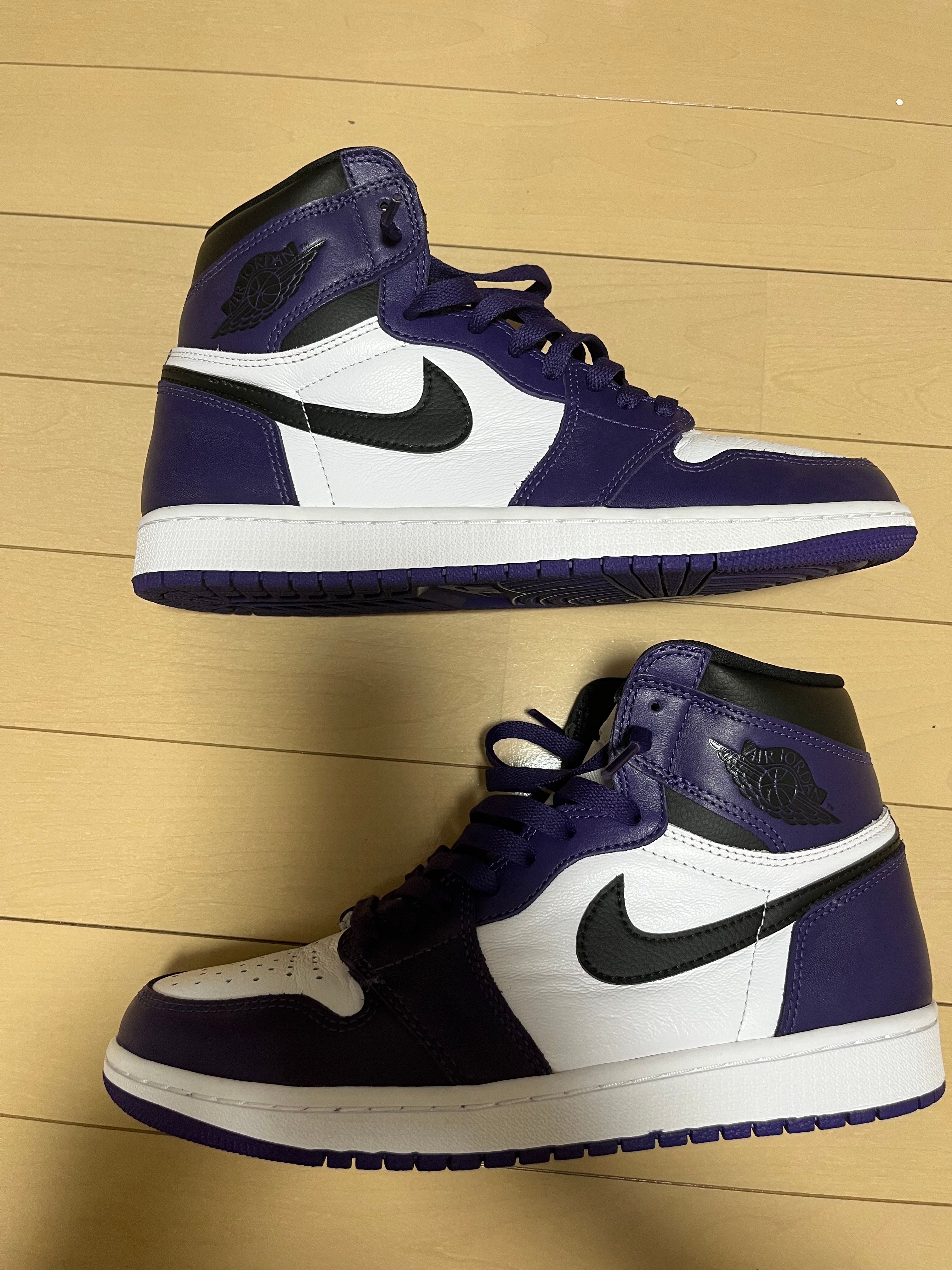 Nike Air Jordan 1 Retro High OG "Court Purple White/Black" (2020)