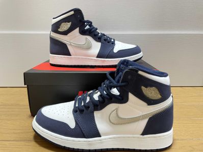 Nike GS Air Jordan 1 High OG CO.JP "Midnight Navy" (2020)(ブリーフケースなし)