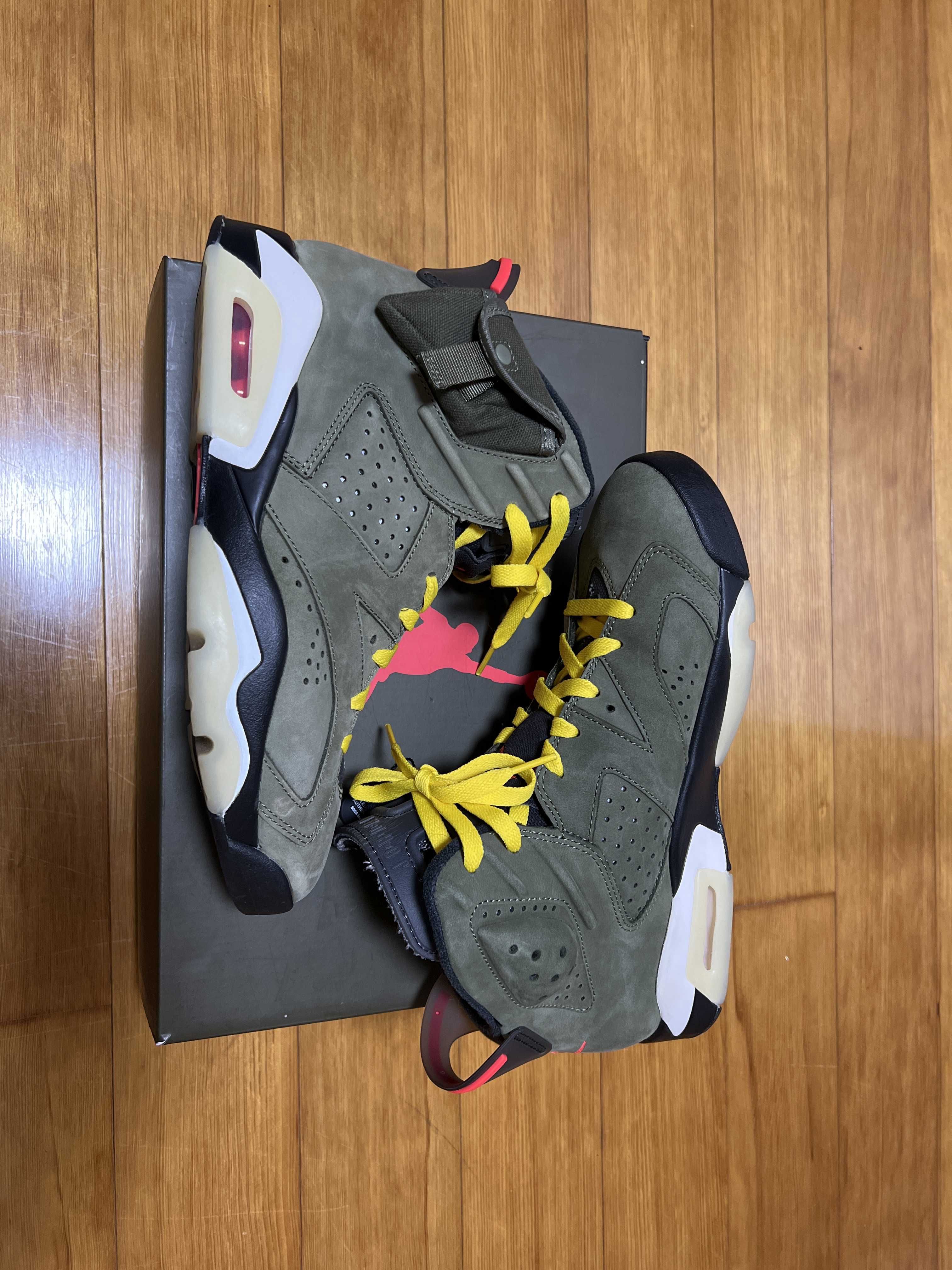 Travis Scott × Nike Air Jordan 6 Retro "Medium Olive"