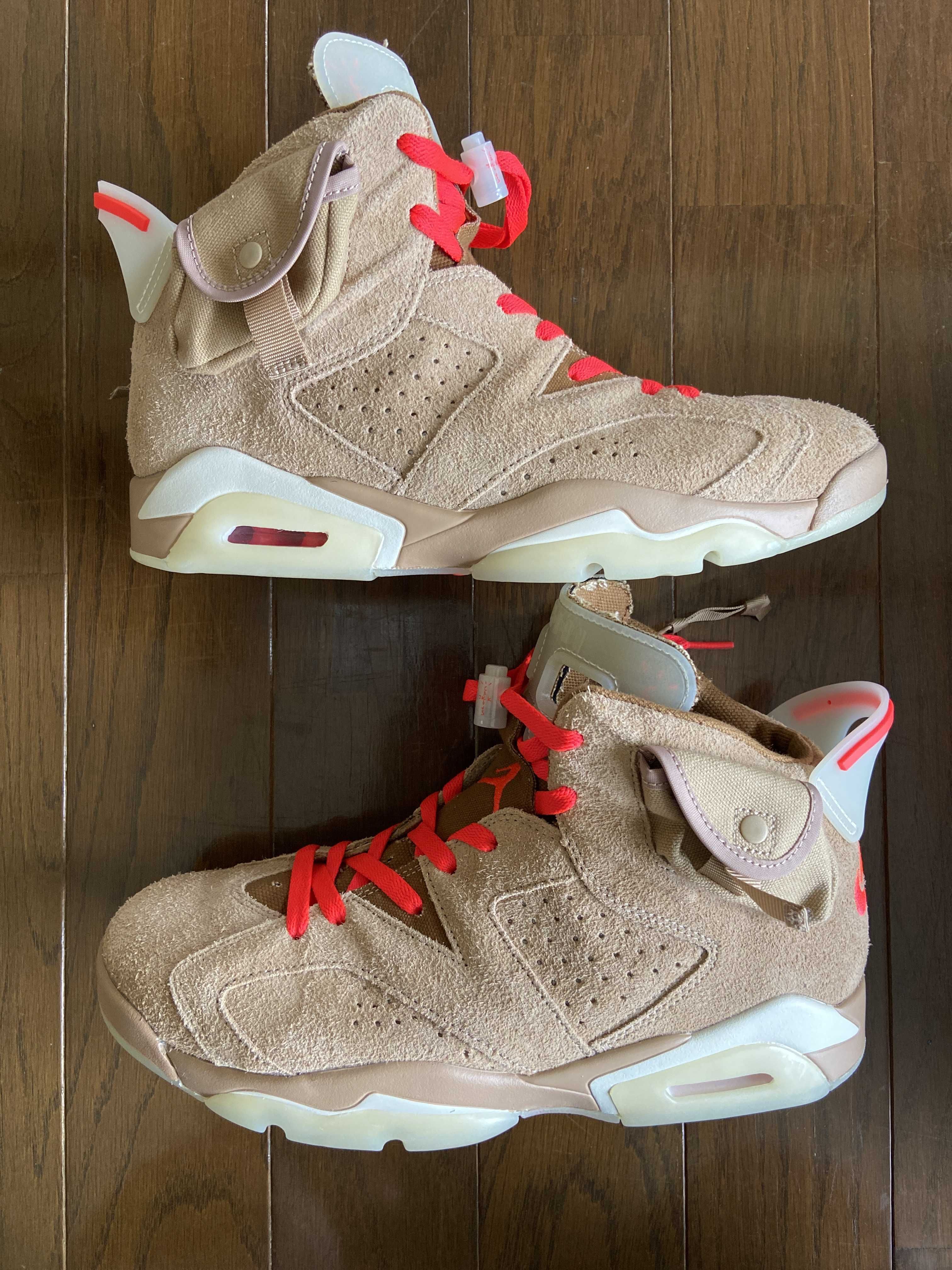 Travis Scott × Nike Air Jordan 6 "British Khaki"