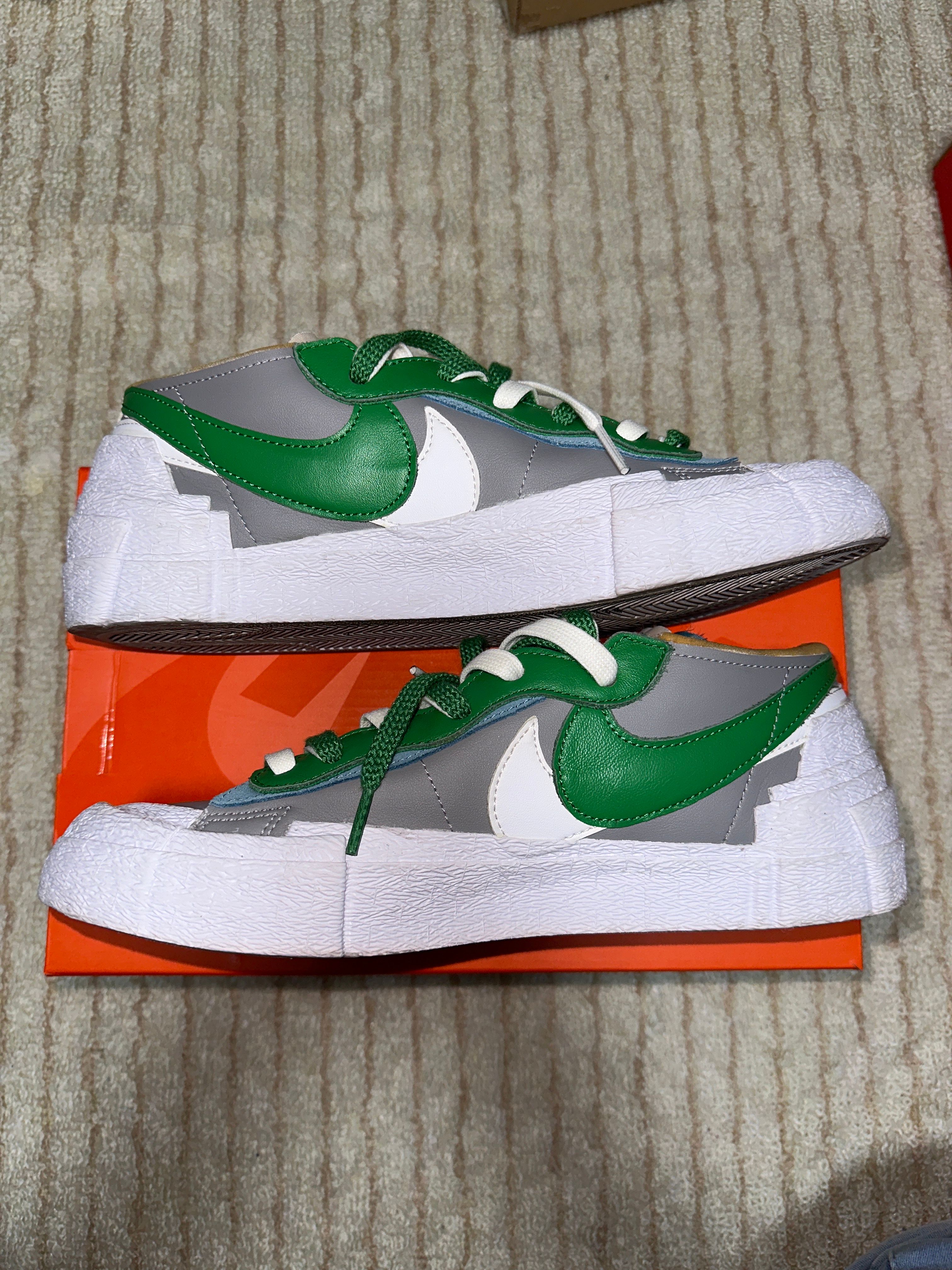 sacai × Nike Blazer Low "Classic Green"