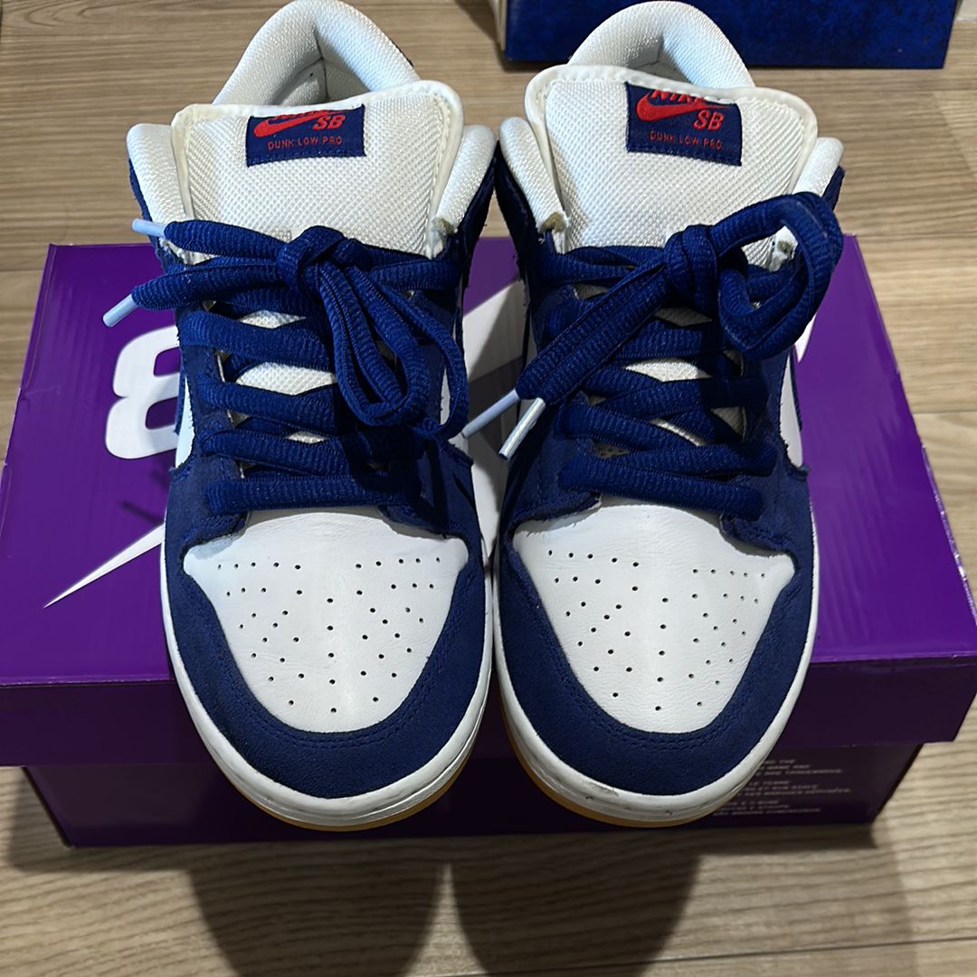 Nike SB Dunk Low "Los Angeles Dodgers/Deep Royal Blue"