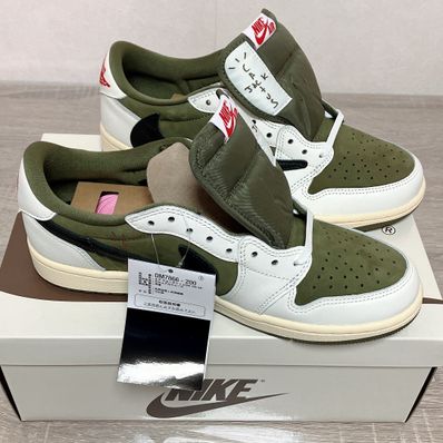 Travis Scott × Nike Air Jordan 1 Low OG SP "Reverse Olive"