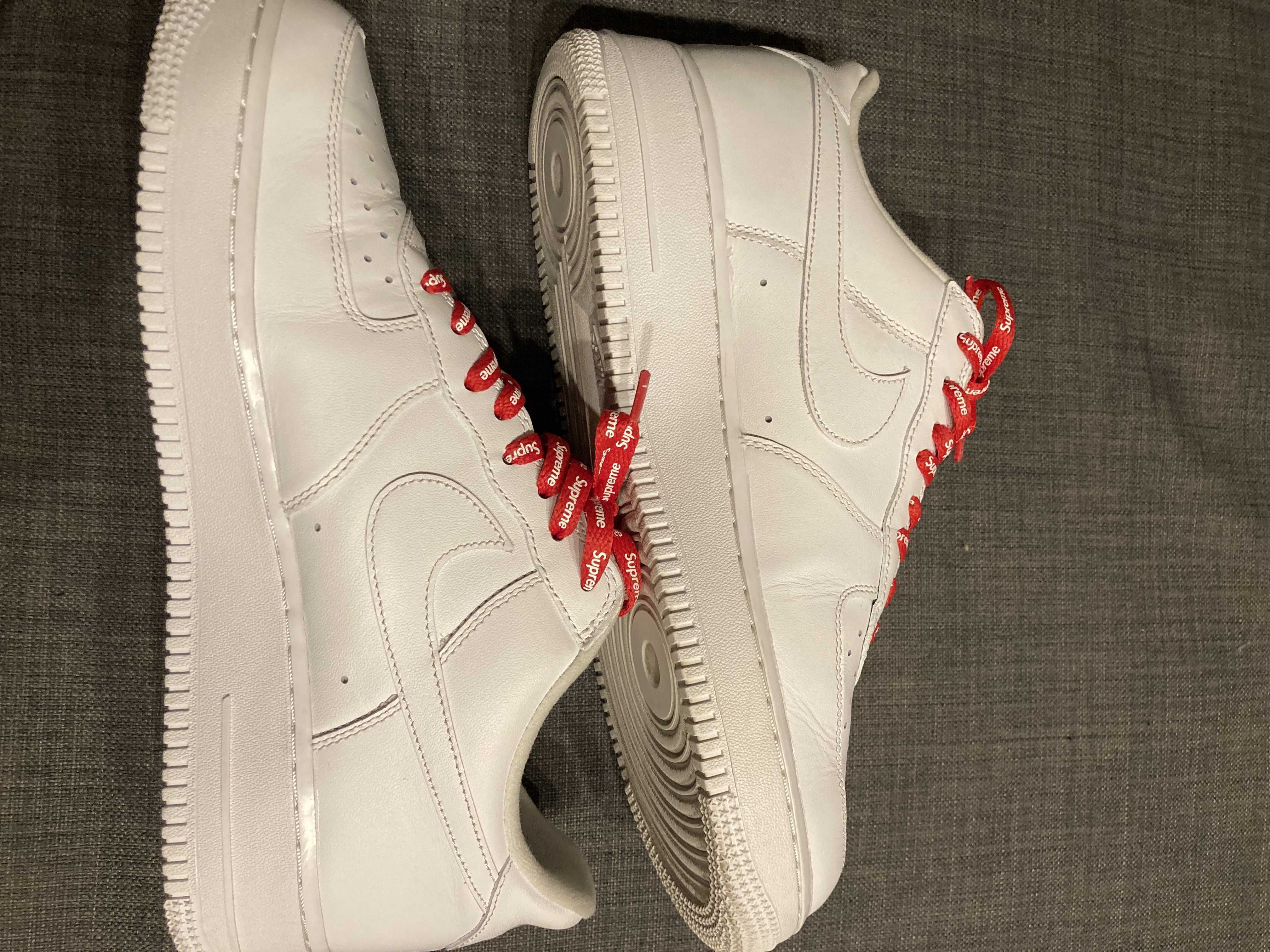 Supreme × Nike Air Force 1 Low "White"