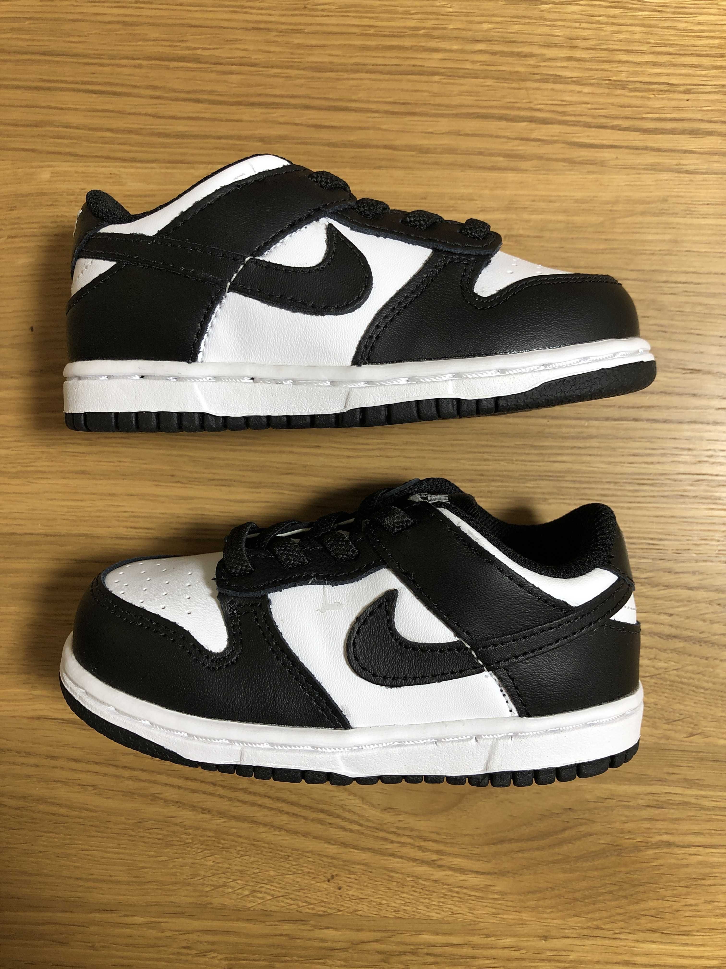 Nike TD Dunk Low "White/Black"