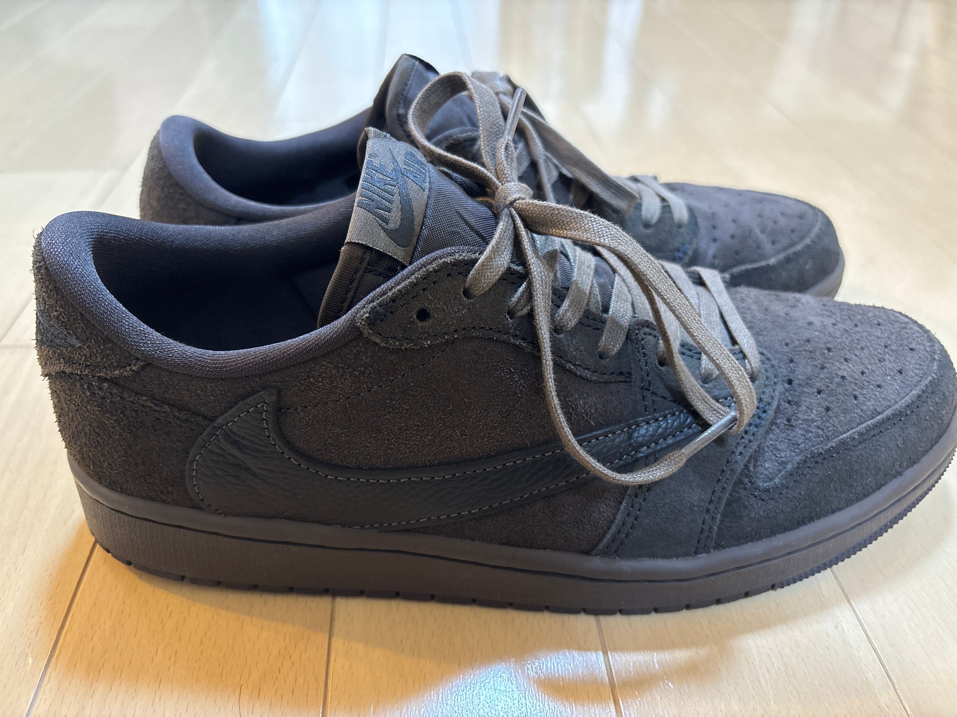 Travis Scott × Nike Air Jordan 1 Low OG SP "Velvet Brown and Dark Mocha"