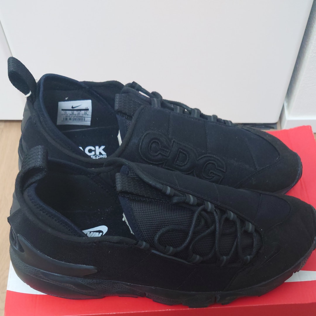 COMME des GARCONS × Nike Air Footscape NM "BLACK"