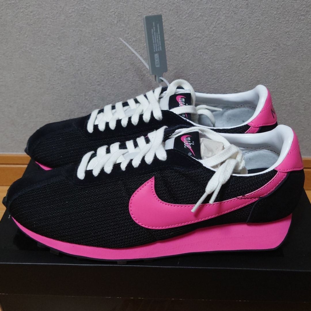 Black COMME des GARCONS × Nike LD-1000 SP "Black/Spirit Pink"