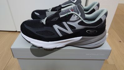 New Balance 990V6 "Black" (Heel NB Logo)