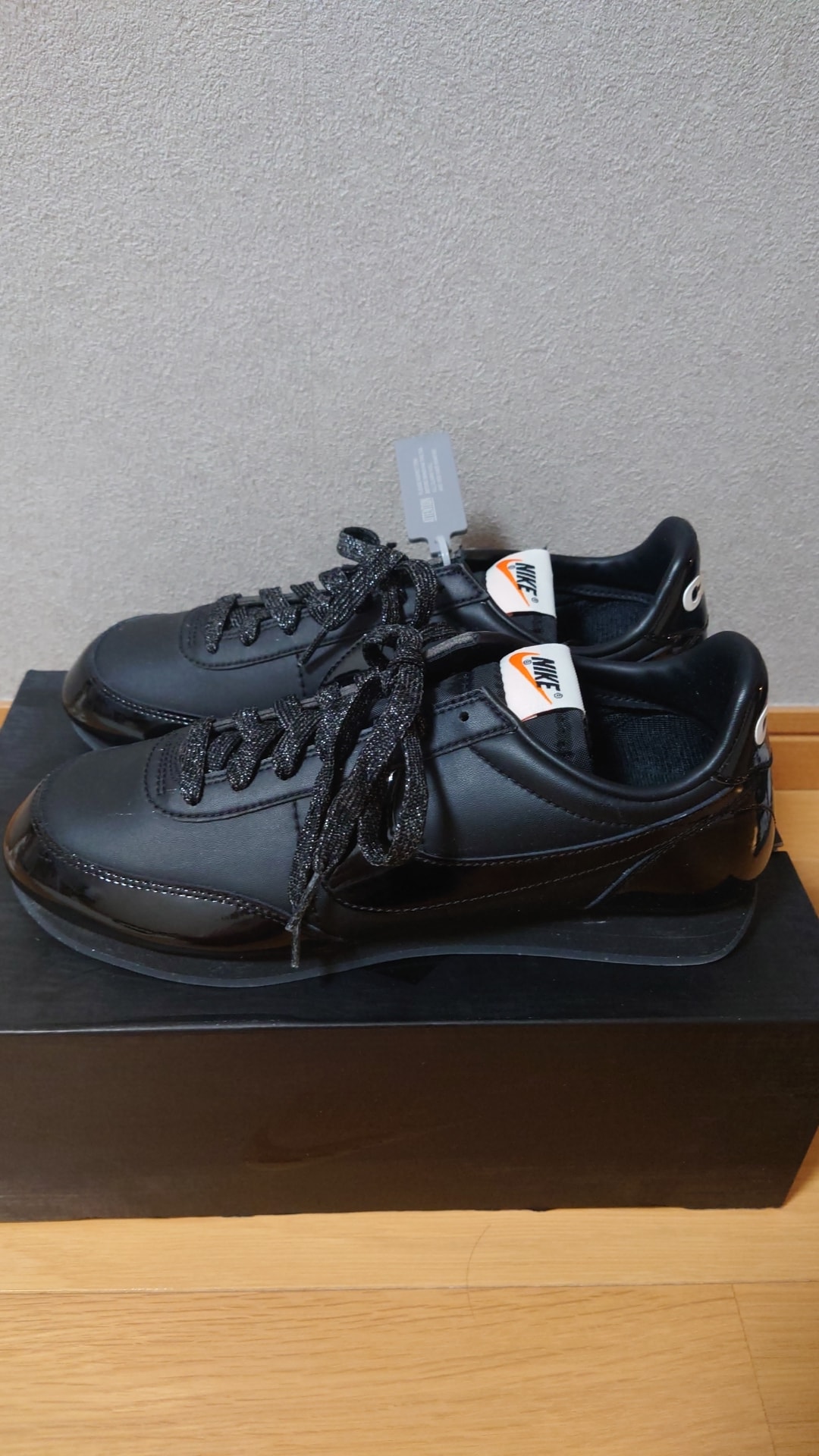 BLACK COMME des GARCONS × Nike Night Track "Black"