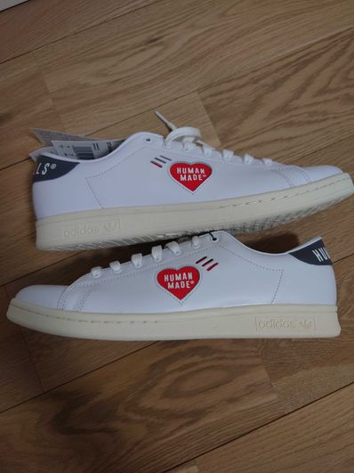 HUMAN MADE × adidas Stan Smith "WHITE/GREY"