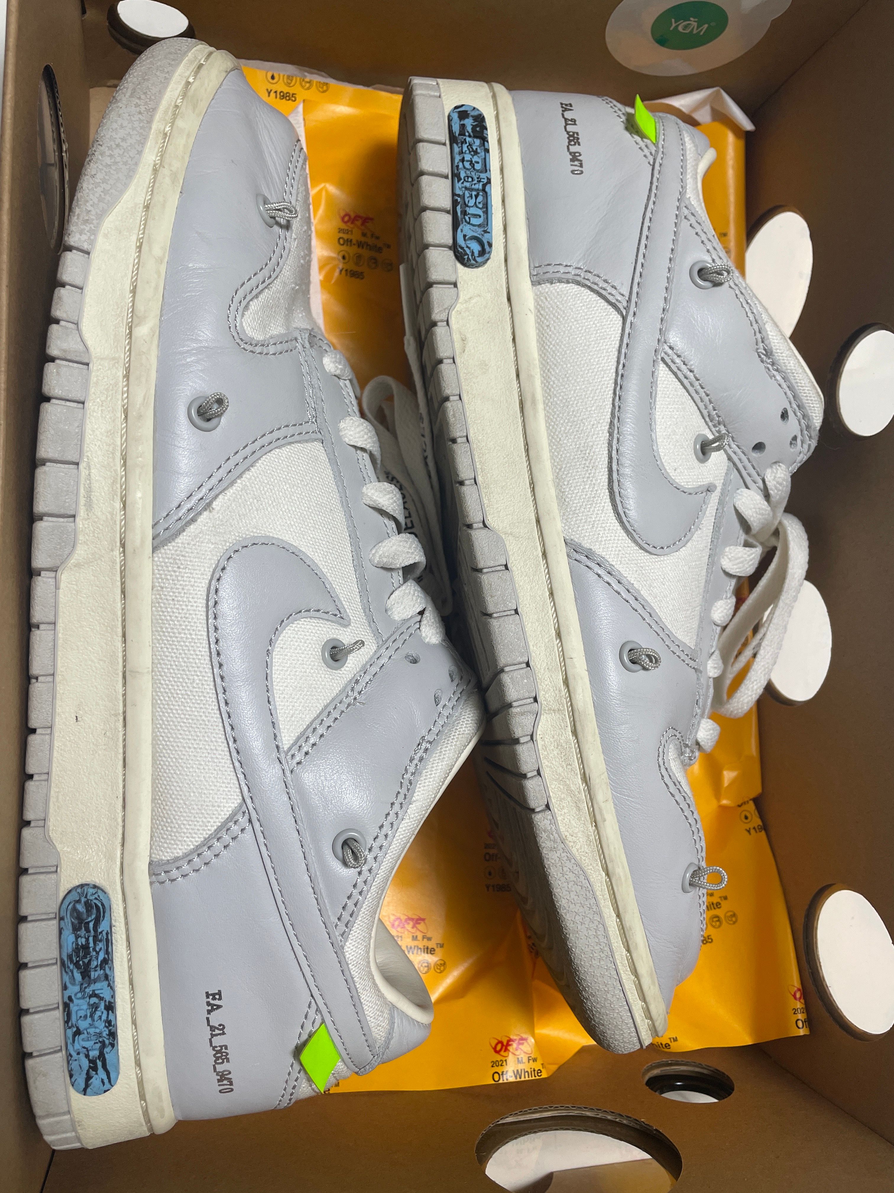 Off-White × Nike Dunk Low 1 of 50 "Lot.48" 