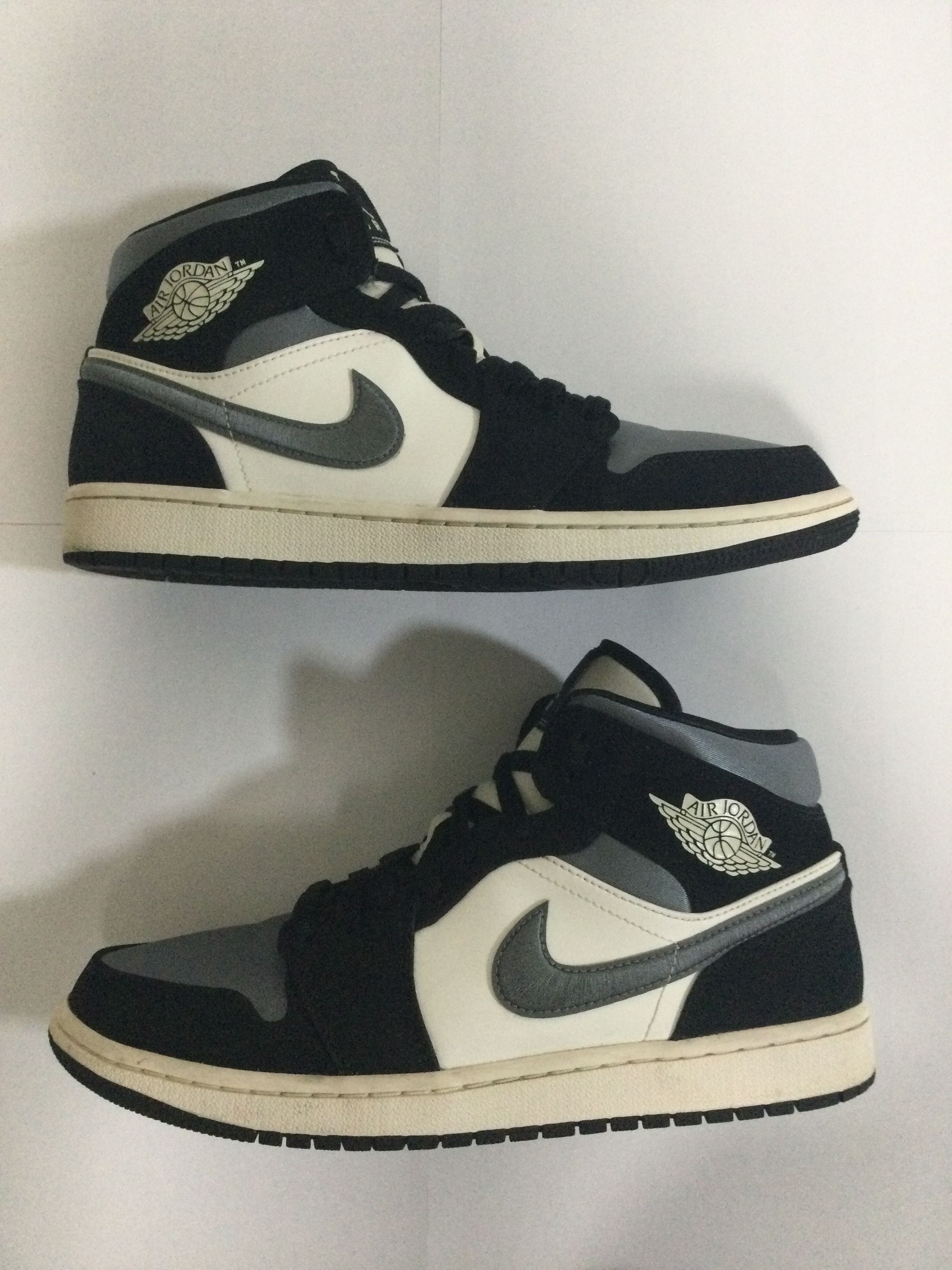 NIKE AIR JORDAN 1 MID SE "WHITE/BLACK/SATIN BLUE"