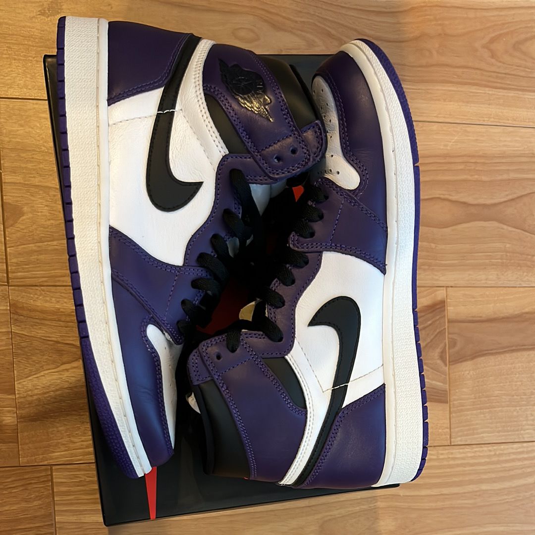 Nike Air Jordan 1 Retro High OG "Court Purple White/Black" (2020)