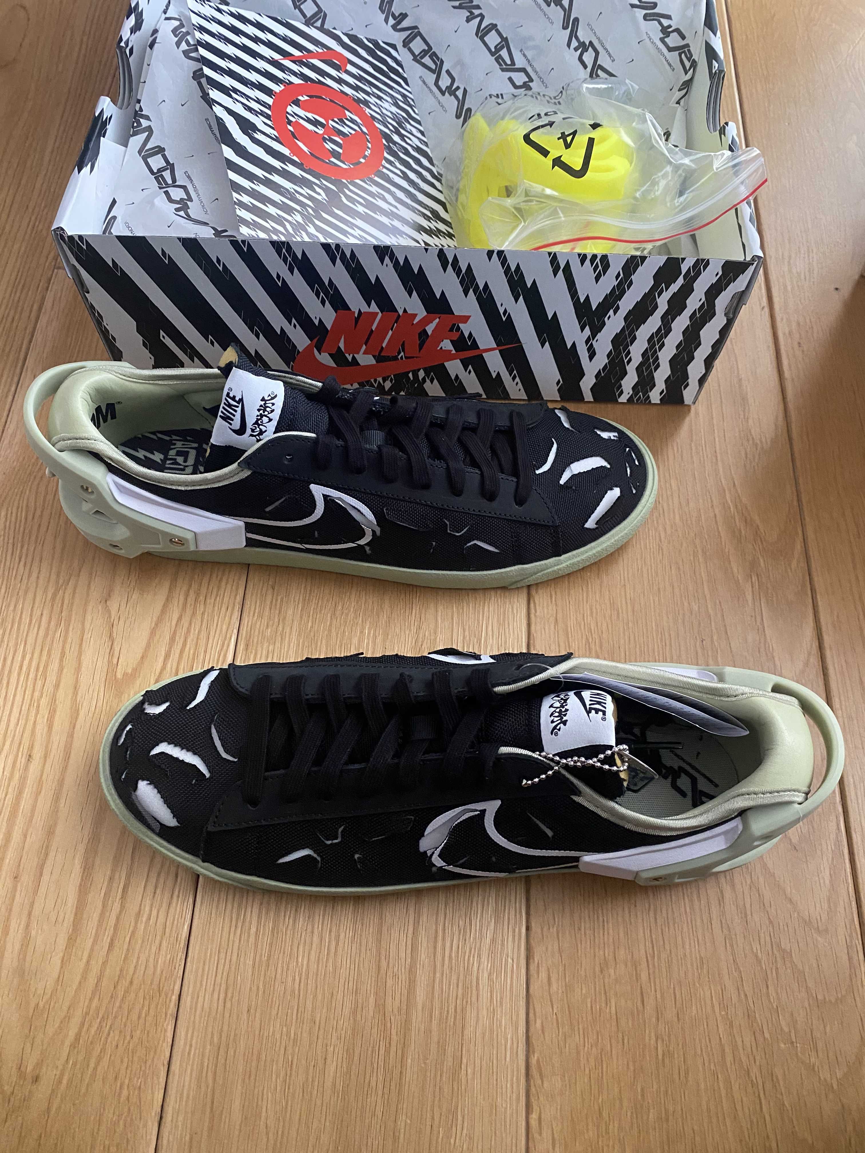 ACRONYM × Nike Blazer Low "Black"