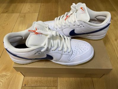 Nike SB Dunk Low "Orange Label White Navy"
