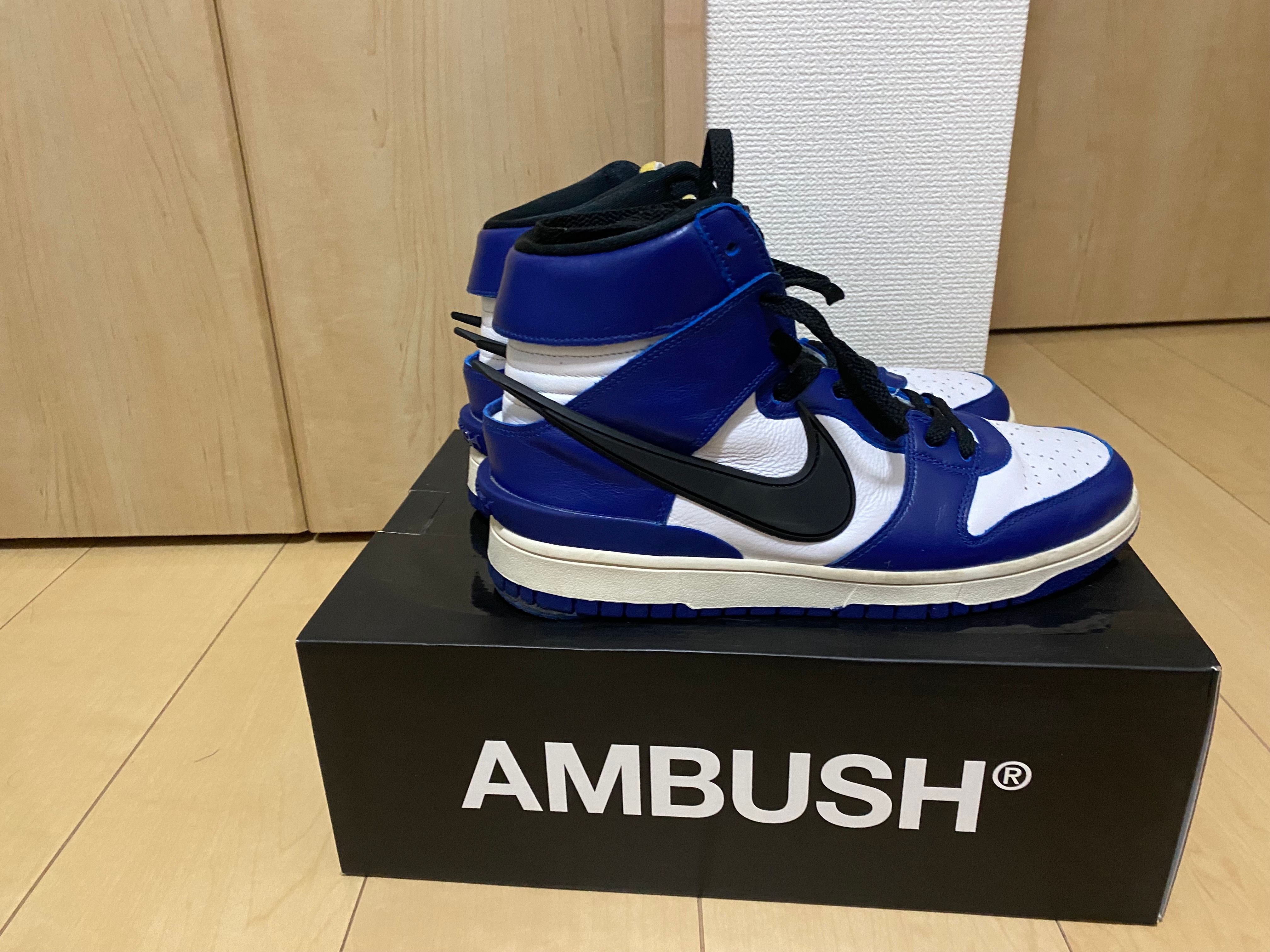AMBUSH × NIKE DUNK HIGH "DEEP ROYAL"