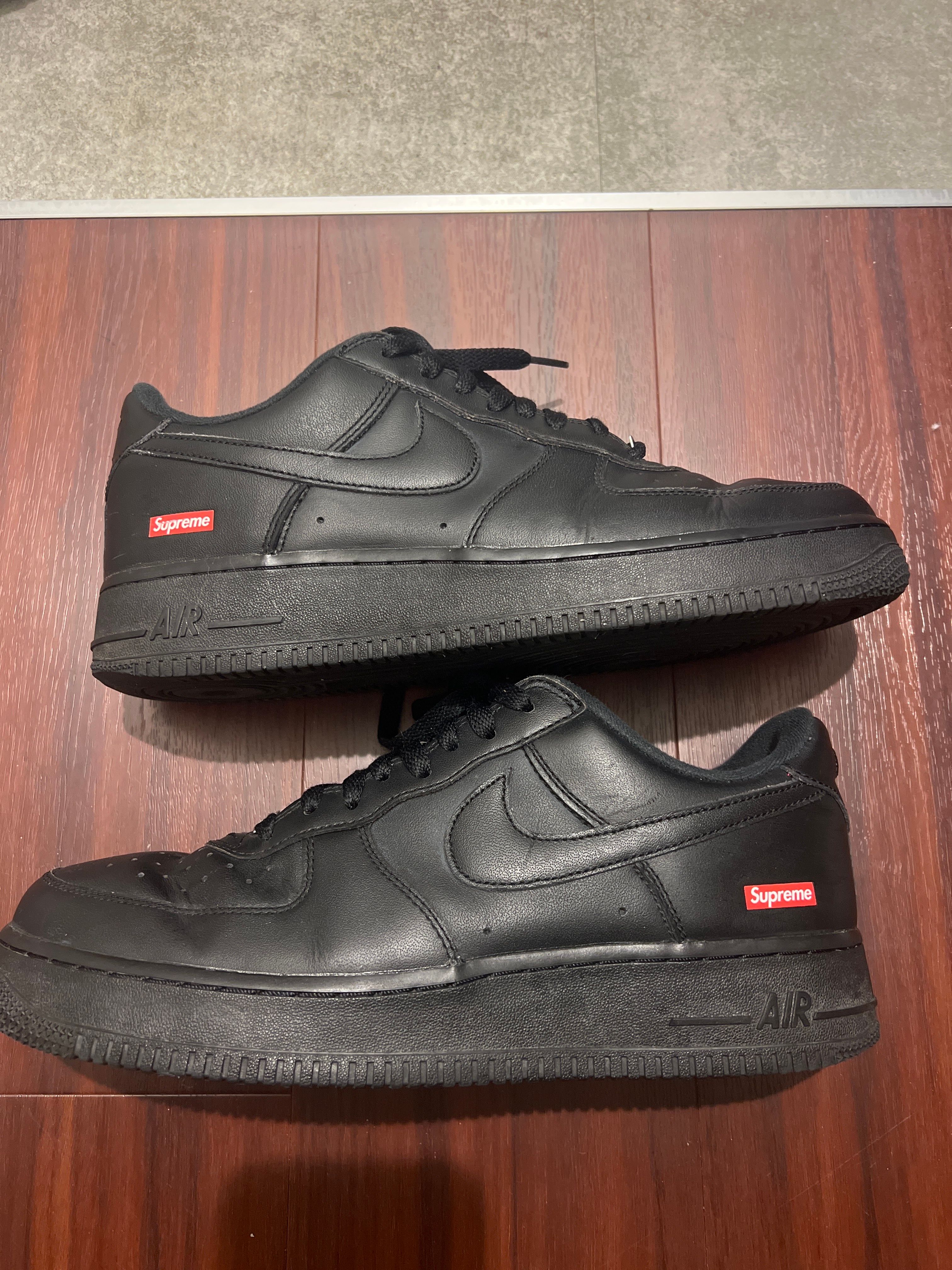 Supreme × Nike Air Force 1 Low "Black"