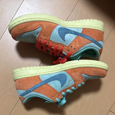 Nike SB Dunk Low Pro PRM "Orange and Emerald Rise"