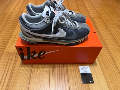 sacai × Nike Zoom Cortez "Iron Grey"