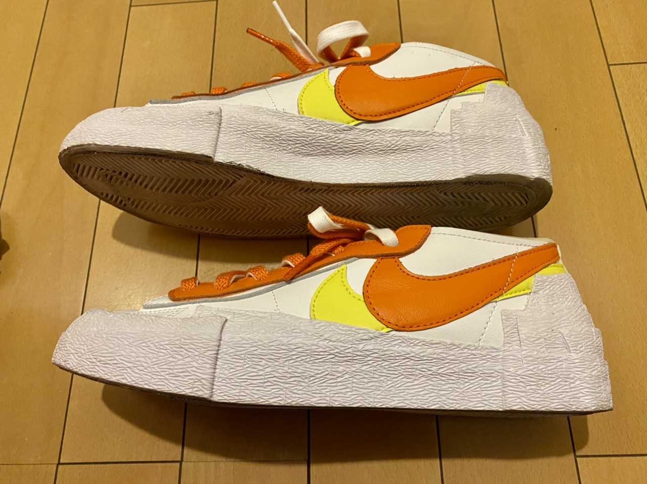 SACAI × NIKE BLAZER LOW "MAGMA ORANGE"