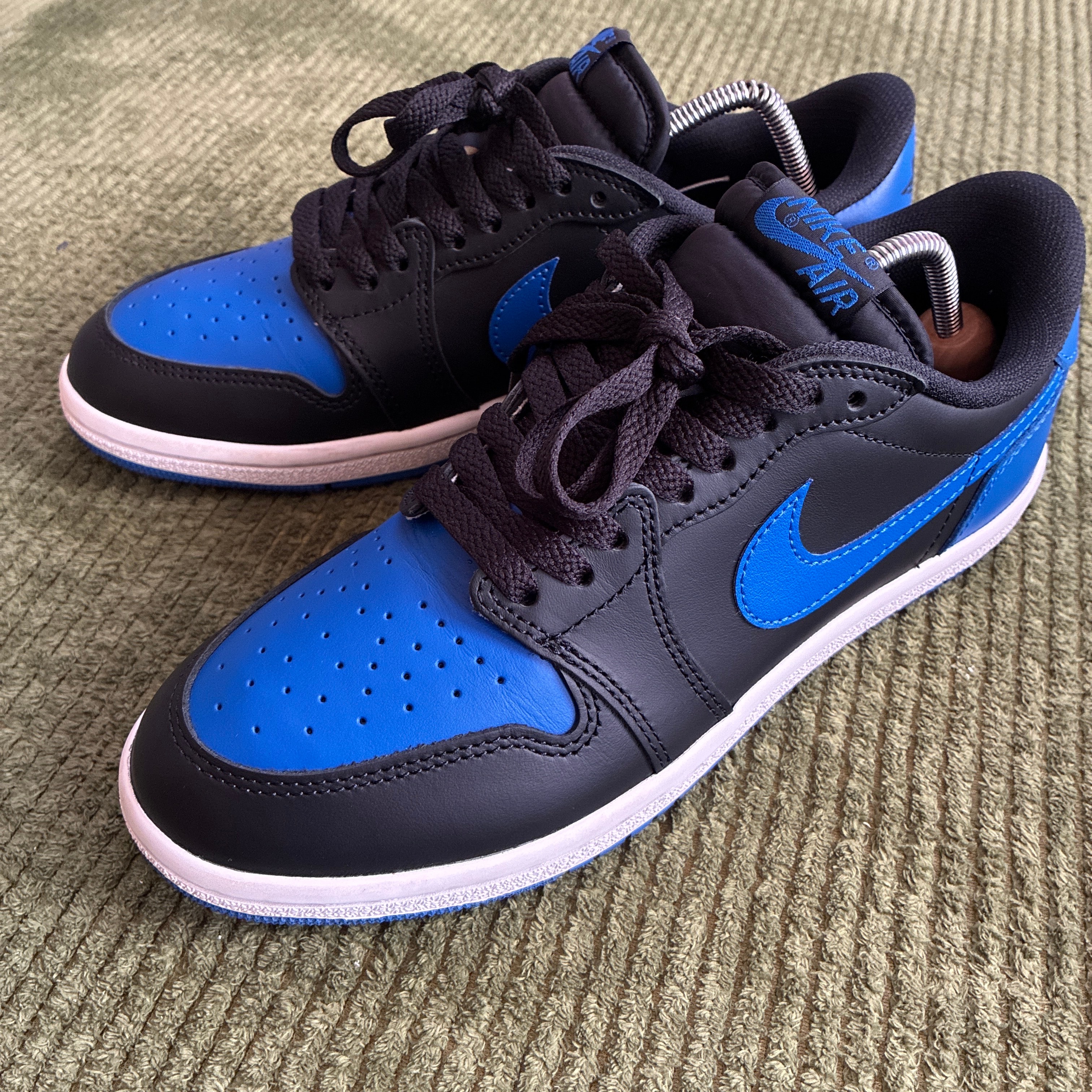 Nike Air Jordan 1 Low '85 "Black and Royal Blue"