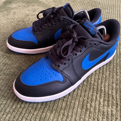 Nike Air Jordan 1 Low '85 "Black and Royal Blue"