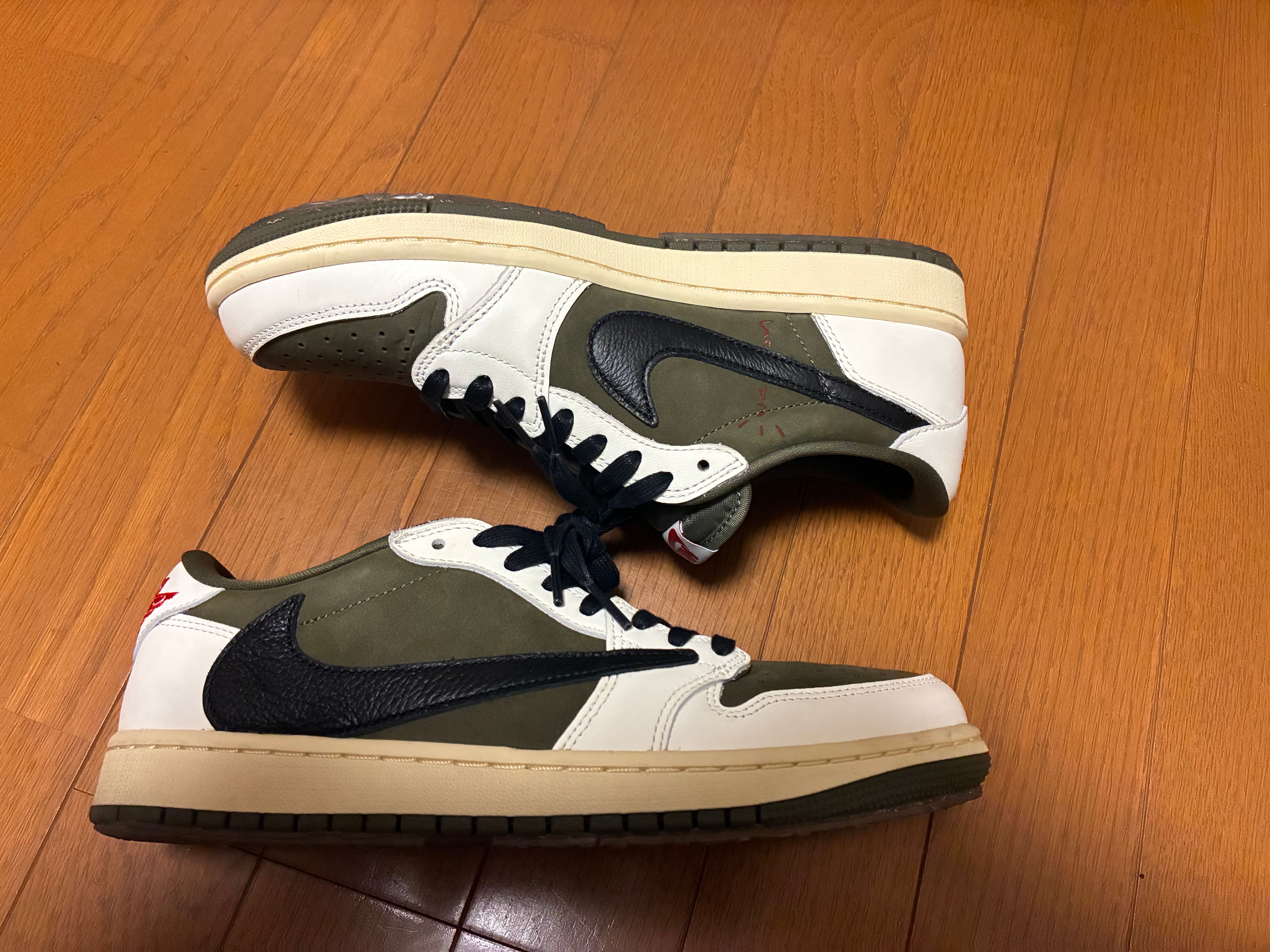 Travis Scott × Nike Air Jordan 1 Low OG SP "Reverse Olive"