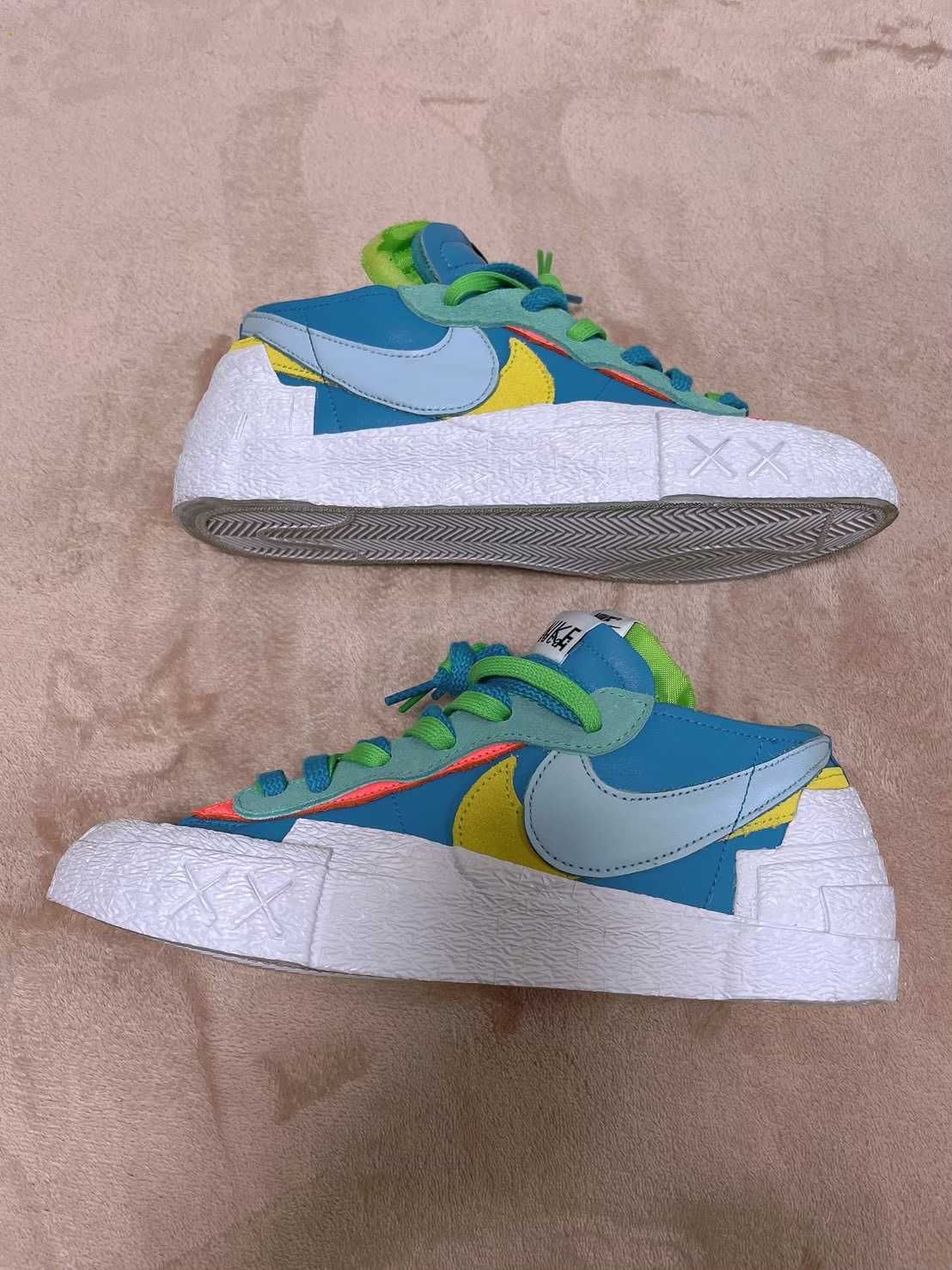 KAWS × sacai × Nike Blazer Low "Neptune Blue"