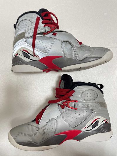 Nike Air Jordan 8 Retro SP "Reflect Silver/Hyper Blue/True Red"