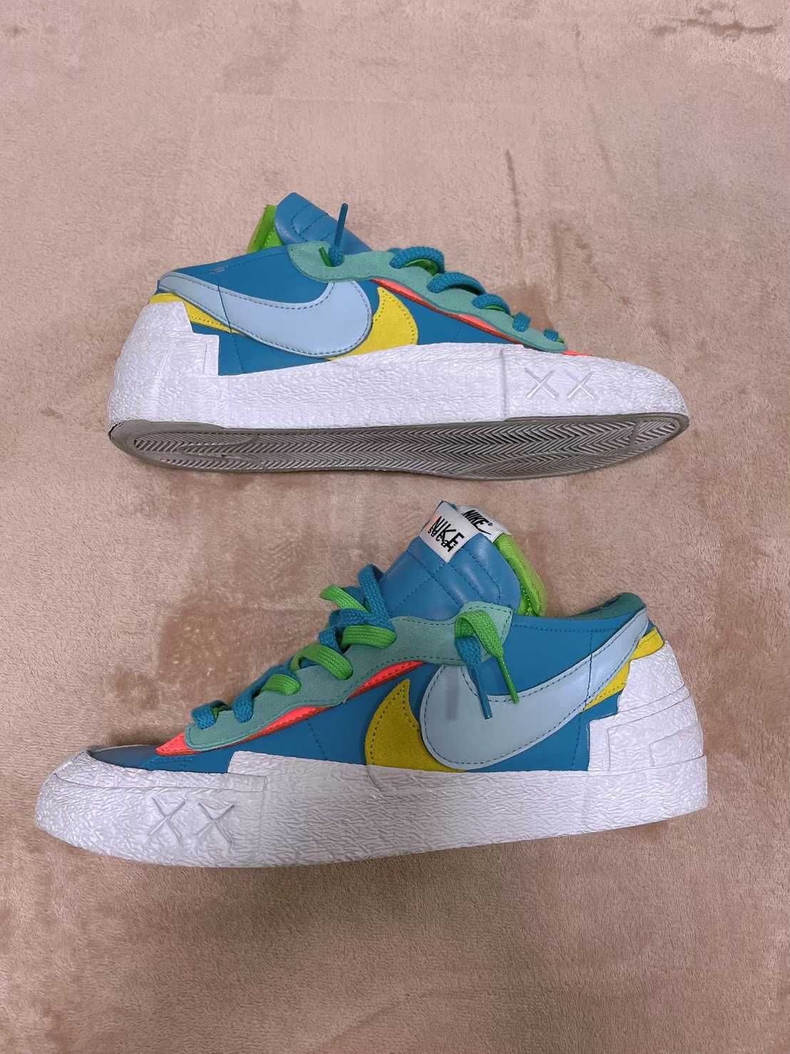 KAWS × sacai × Nike Blazer Low "Neptune Blue"